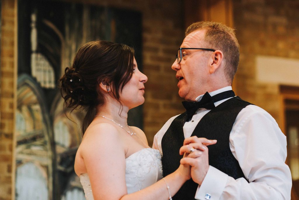 first dance at Canterbury Cathedral lodge