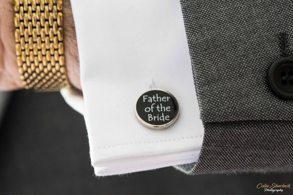 father of the bride cufflinks