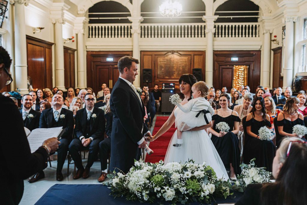 Old Finsbury Town Hall wedding