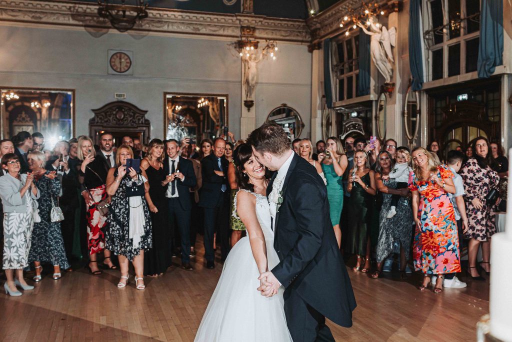 first dance at Old Finsbury Town Hall wedding