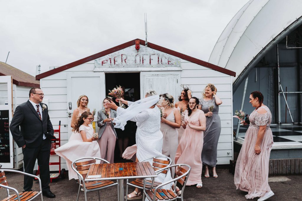 beach hut wedding herne bay