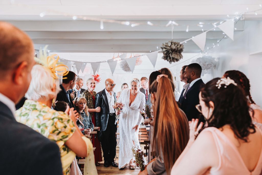 beach hut wedding herne bay