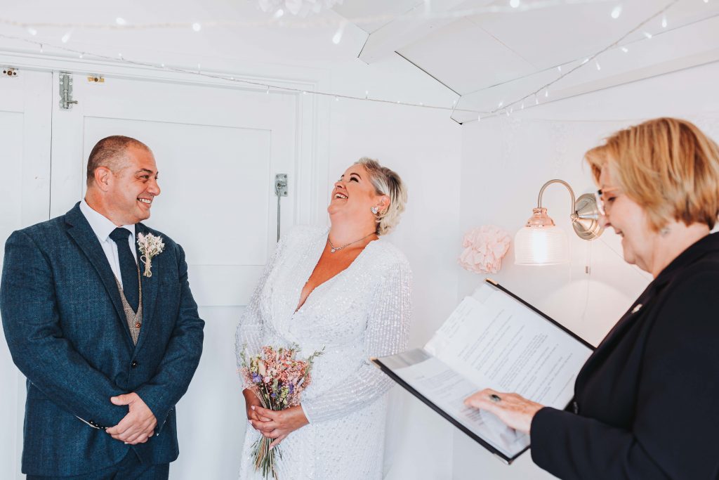 beach hut wedding herne bay