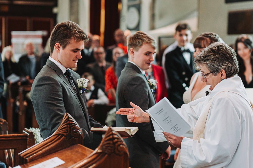 church wedding ceremony