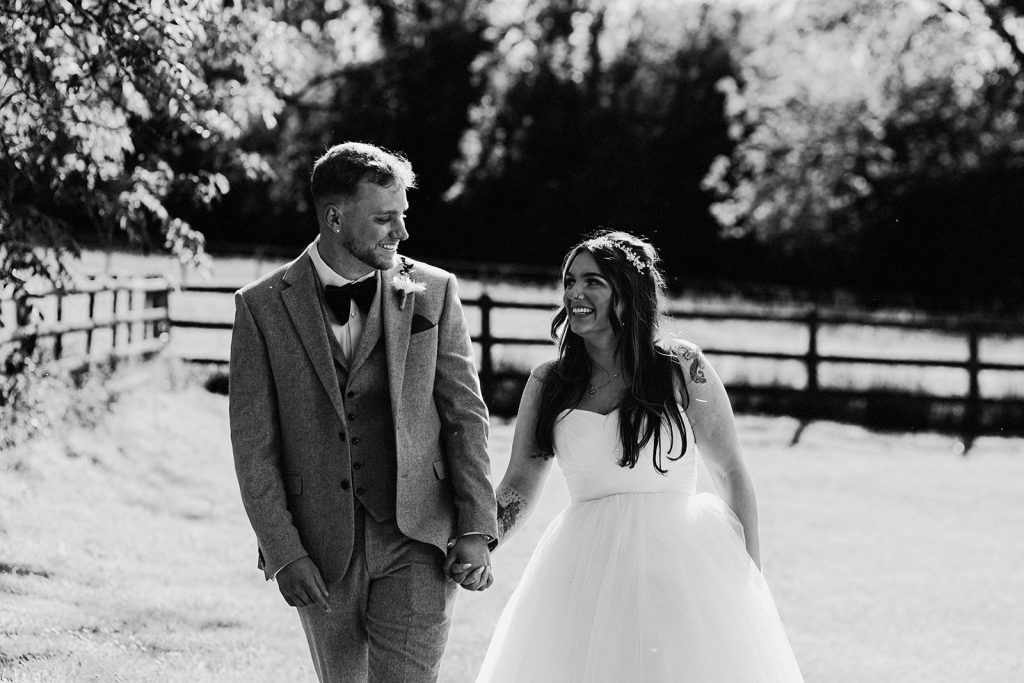 wedding couple portrait