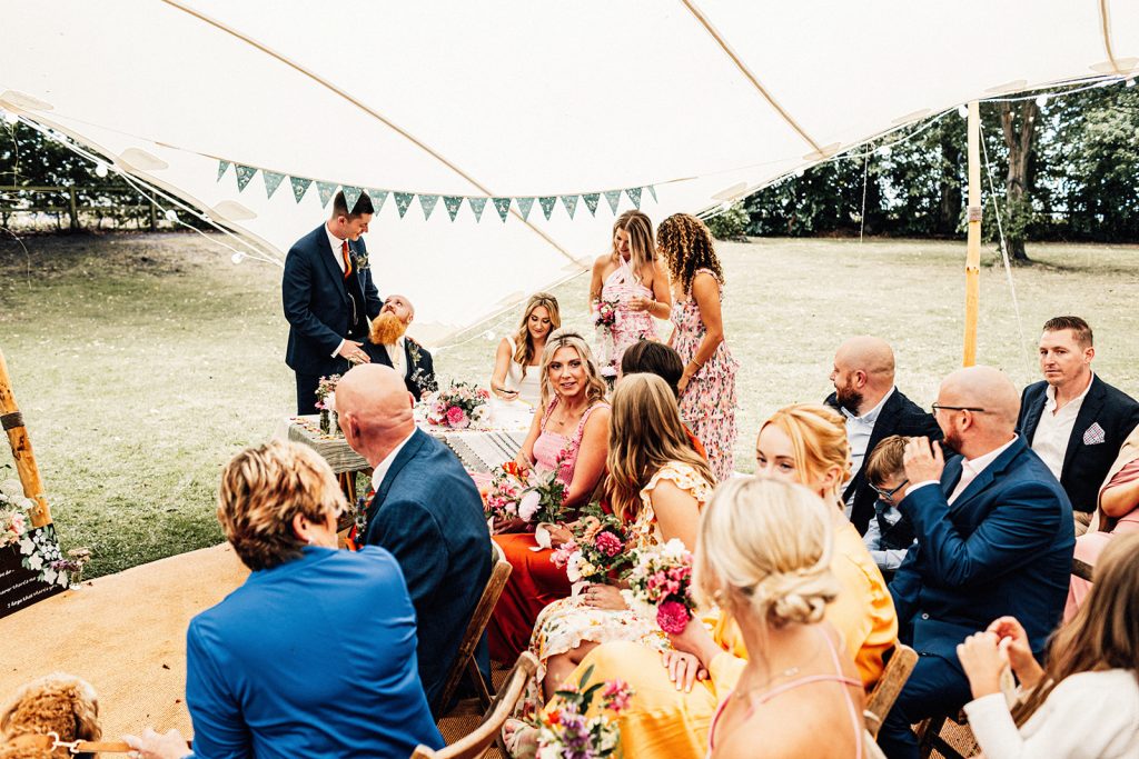 signing of the register by bride, groom and witnesses by Kent wedding photographer